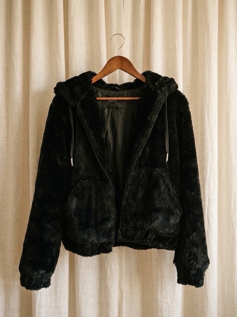 Veste fourrure Pull&Bear