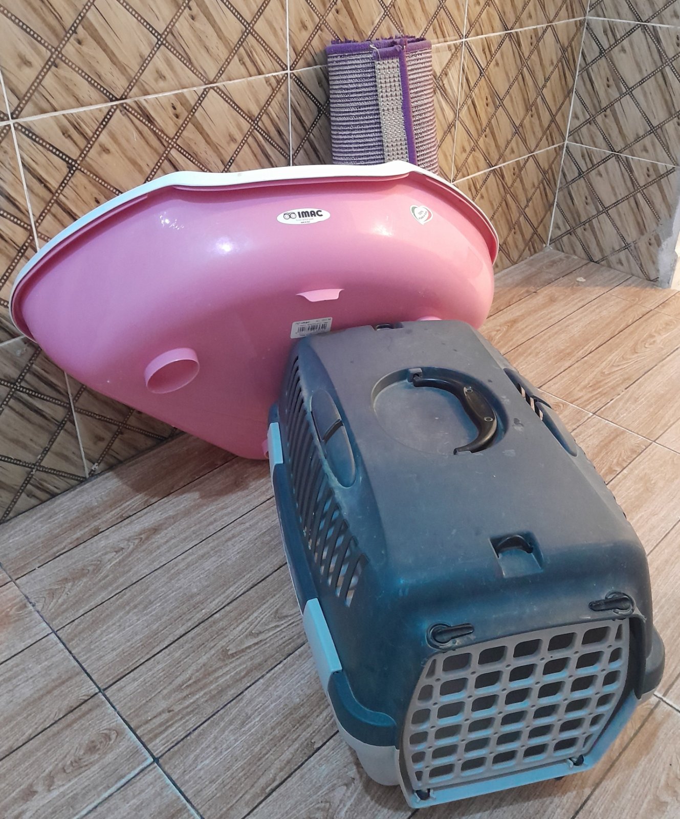 Cage/bac/tapis