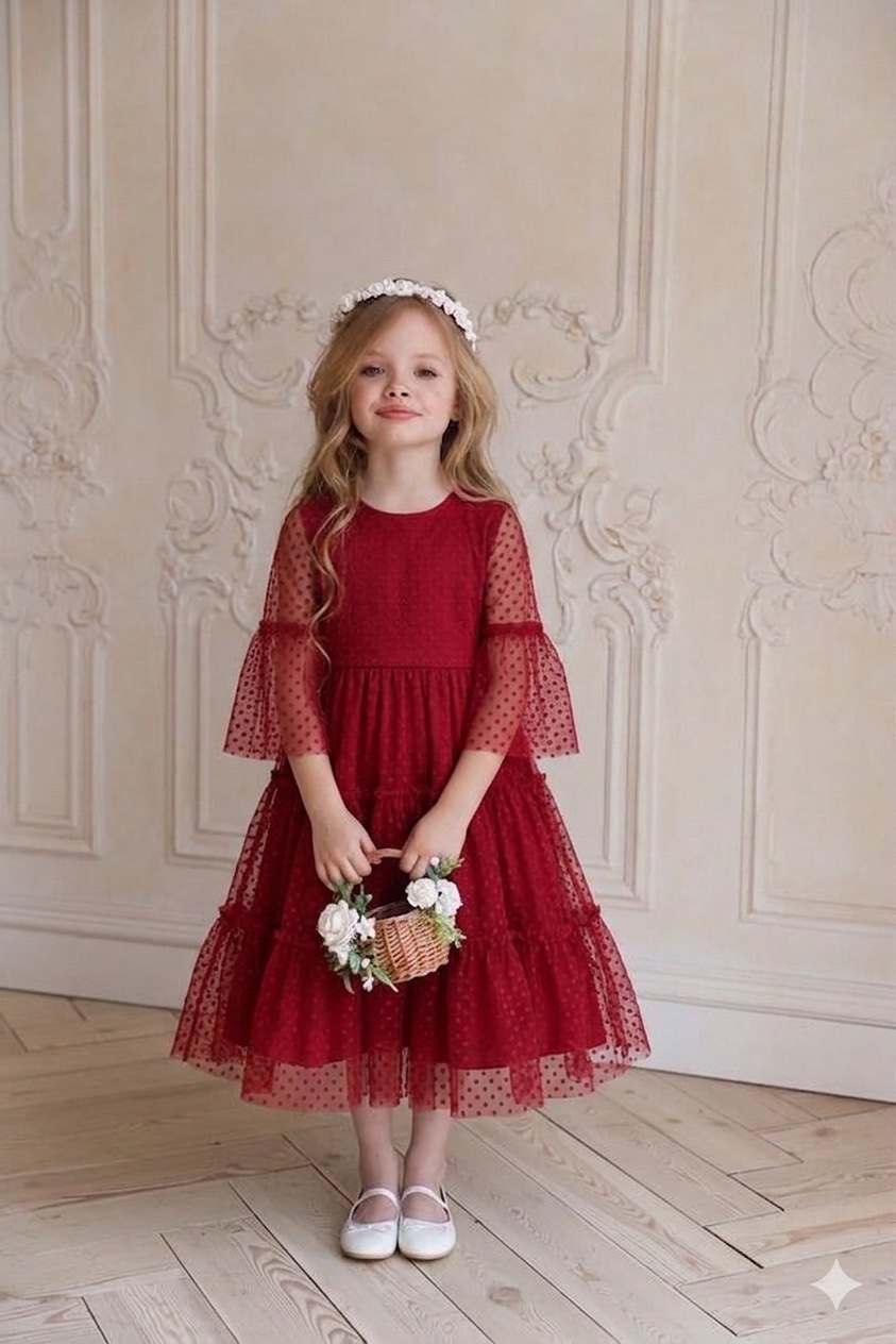 Robe rouge importée❤️❤️