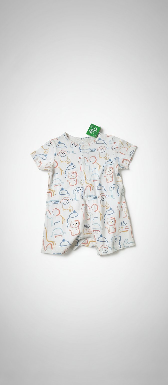 Combinaison courte bébé