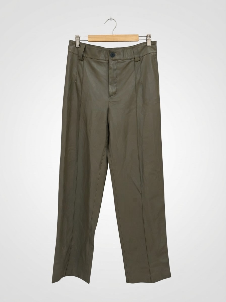 Pantalon cuir large