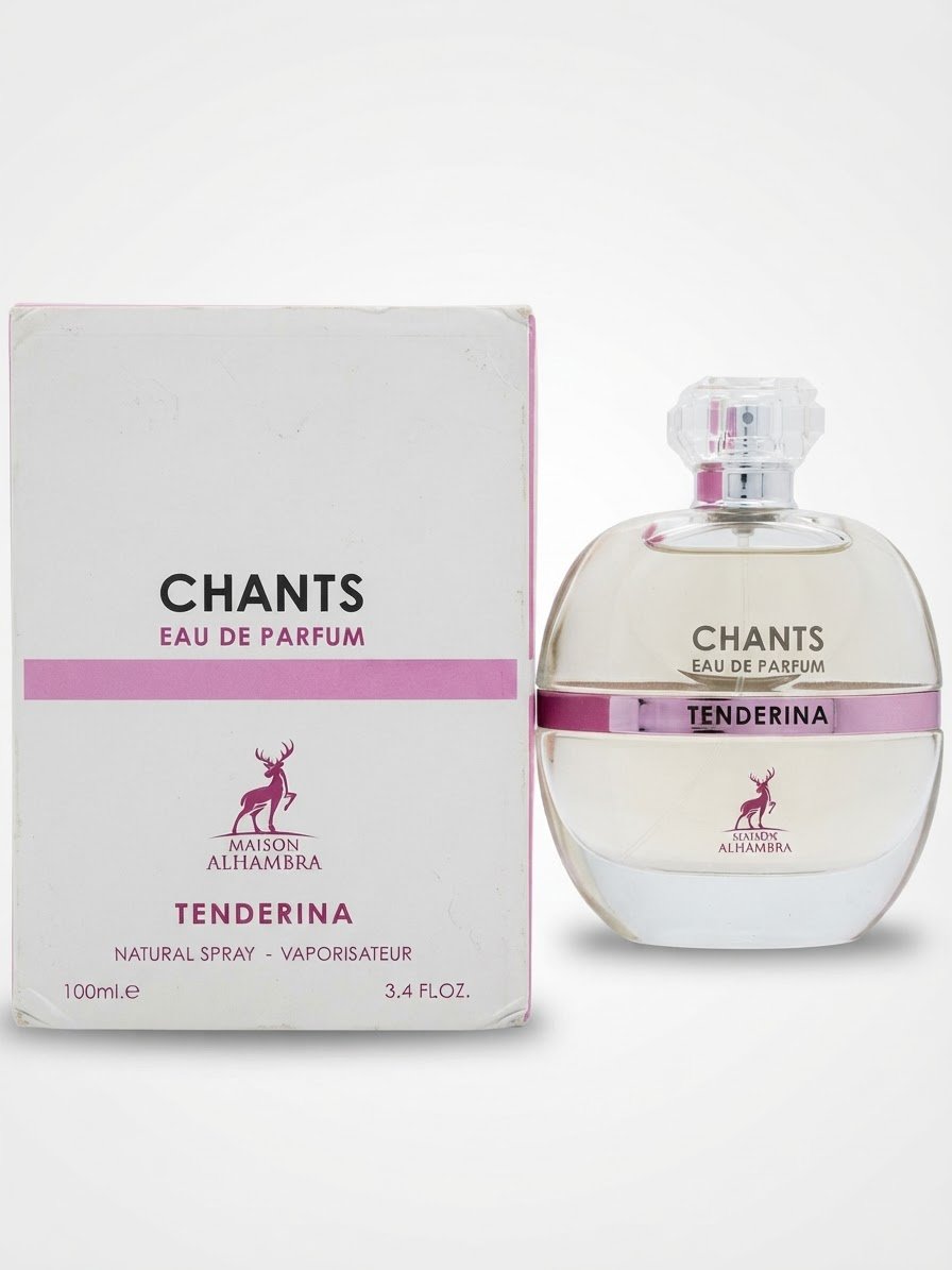 Eau de parfum chants tenderina de la maison Alhambra 100ml