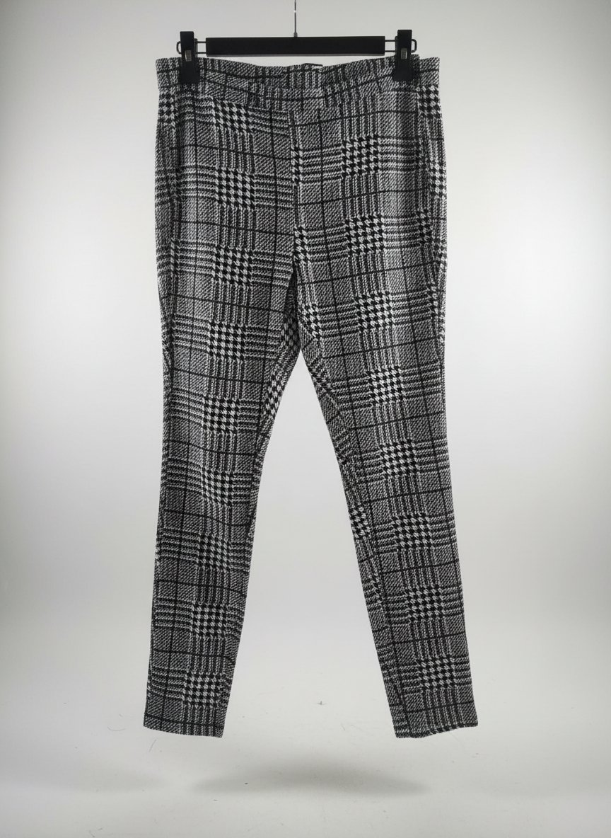 Pantalon noir et blanc élastique de Shein 