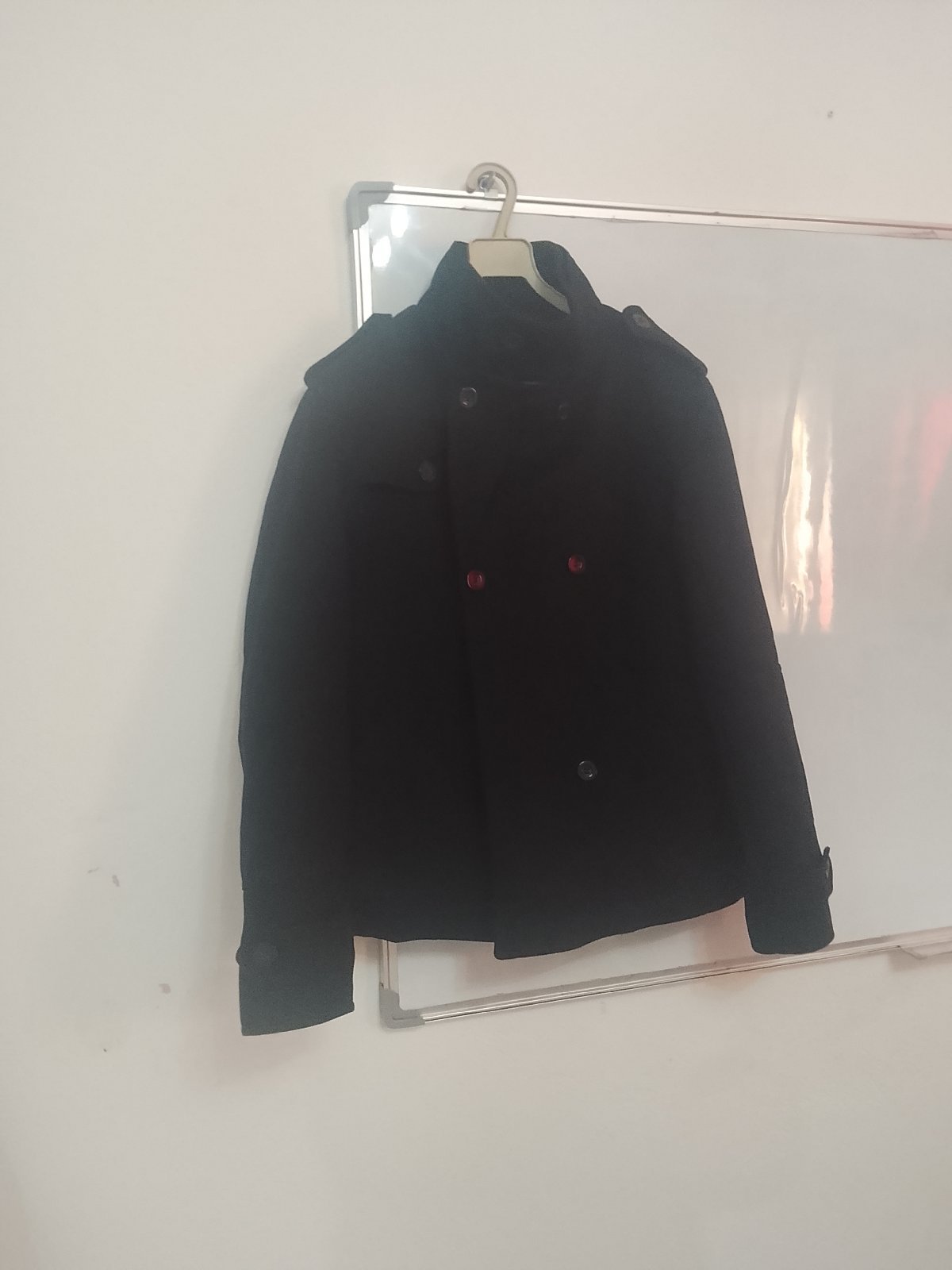 Veste noir en cachemire 