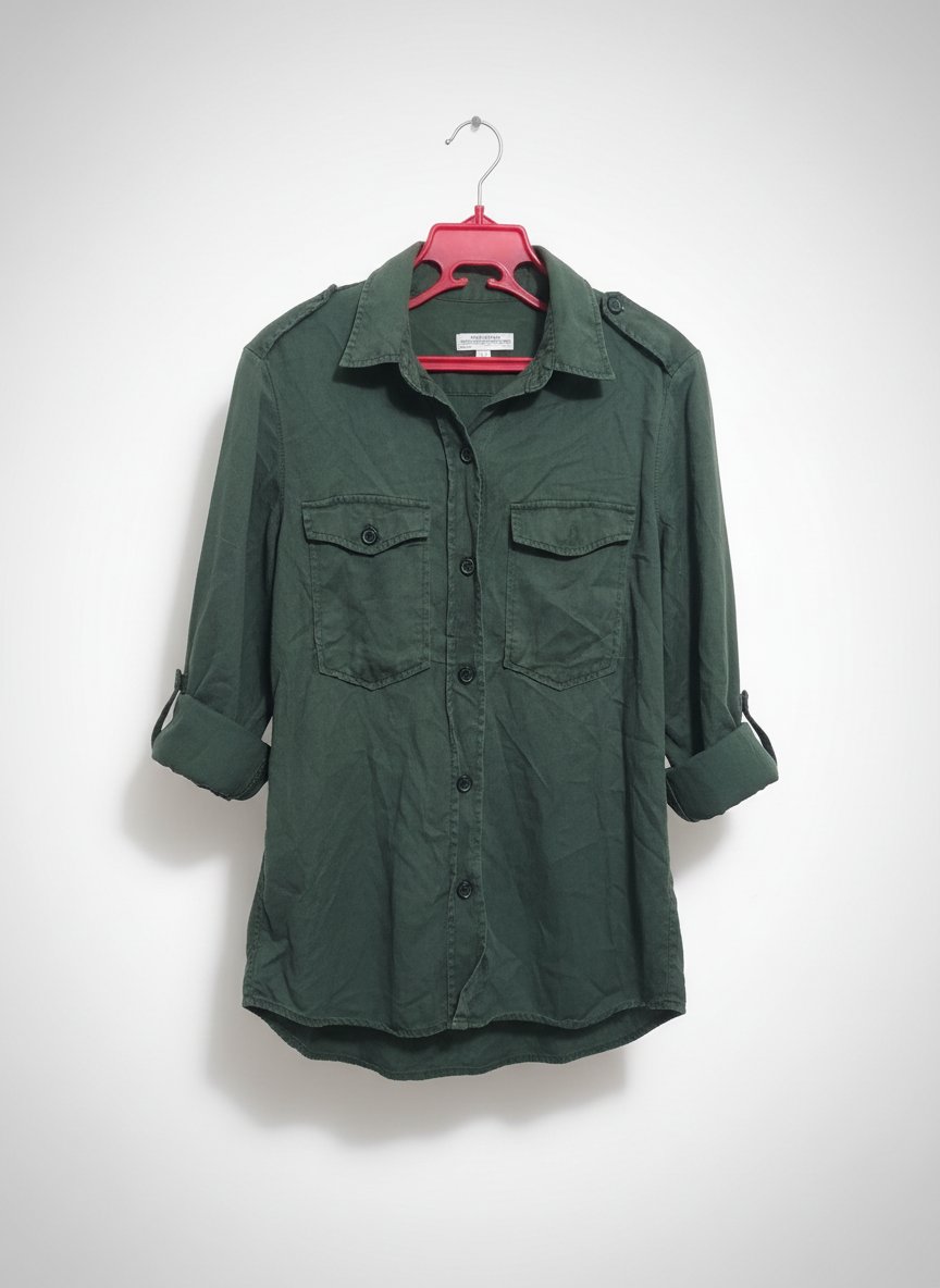 Chemise verte 