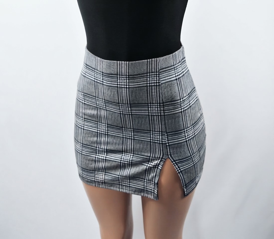 Jupe mini Forever 21 à carreaux