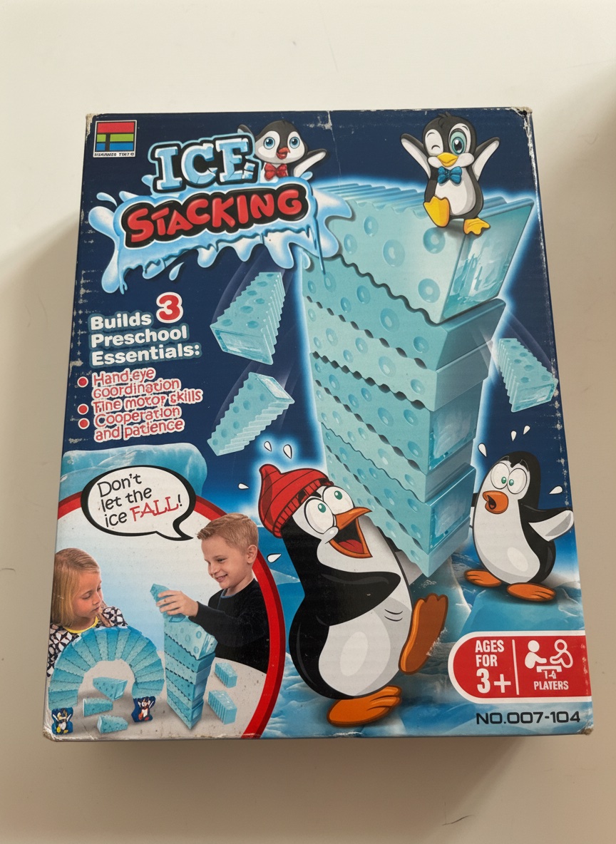 Ice stacking game