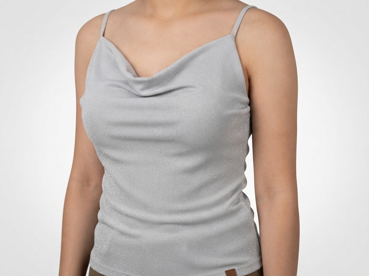 Top en argent 