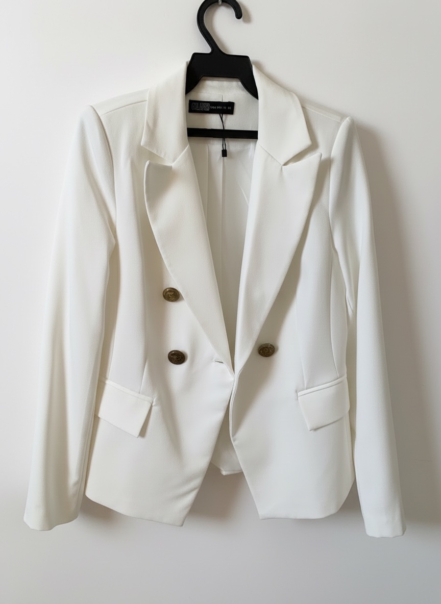 Blazer blanche