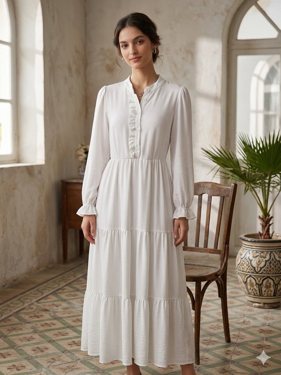 Robe blanche 