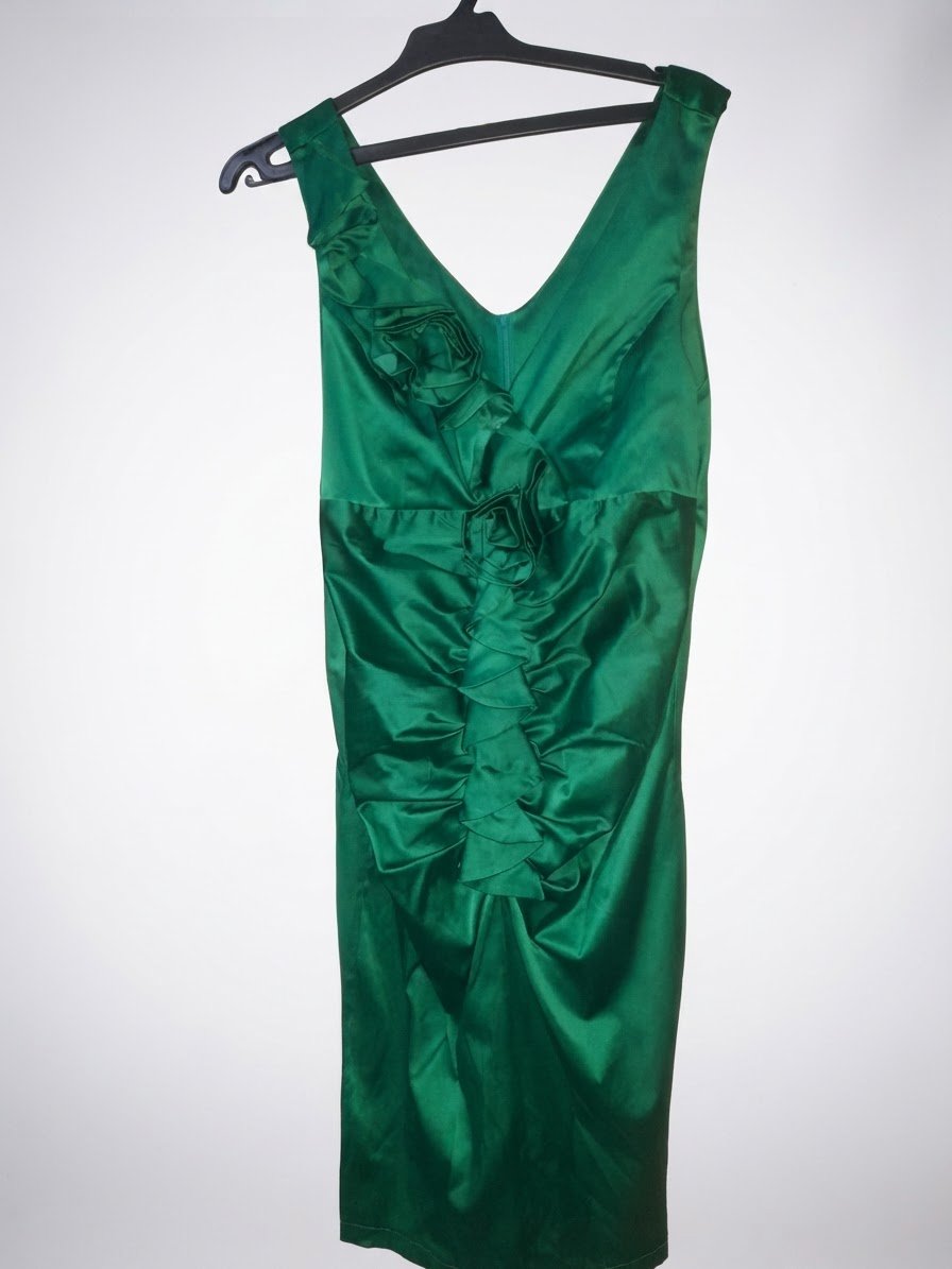 Robe soirée vert rotanna