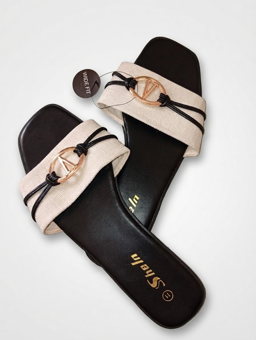 Mule pour pieds larges 