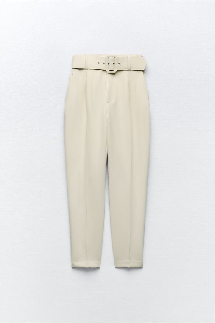 Pantalon beige zara