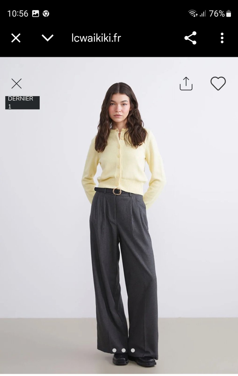 Large gris