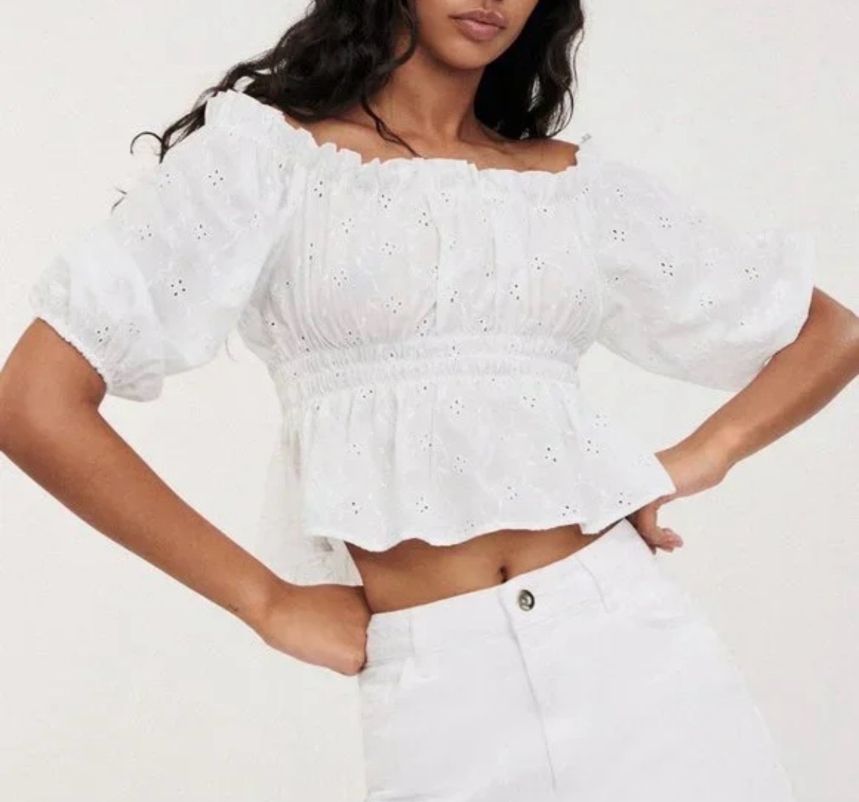 Chemise col bateau zara 