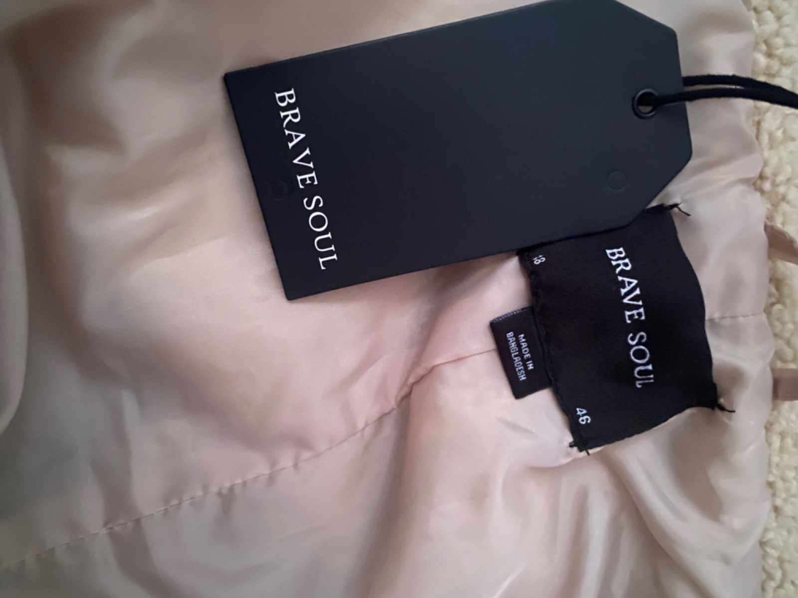 Manteau mouton BRAVE SOUL jamais porté