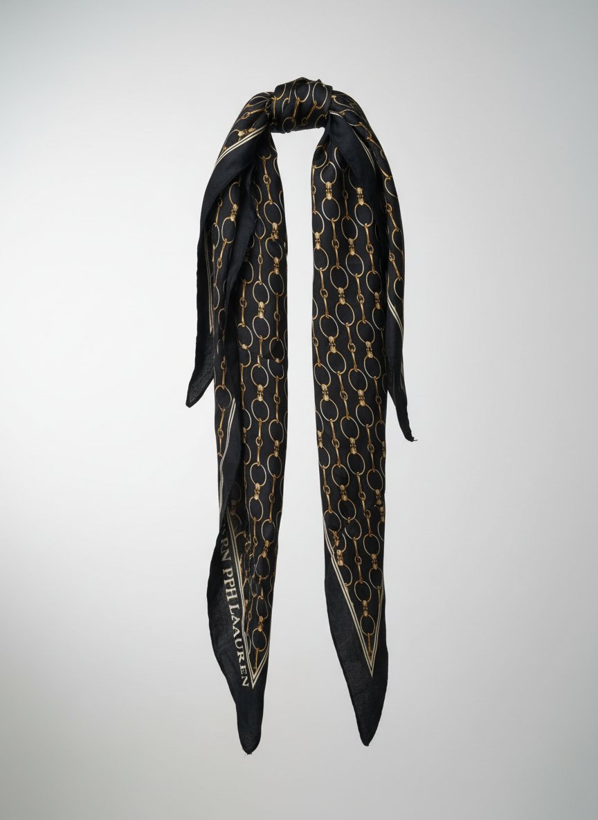 Foulard losange Ralph Lauren 