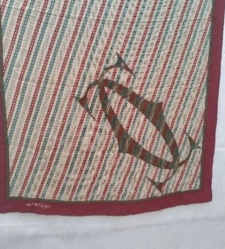 Foulard multicolore Cartier