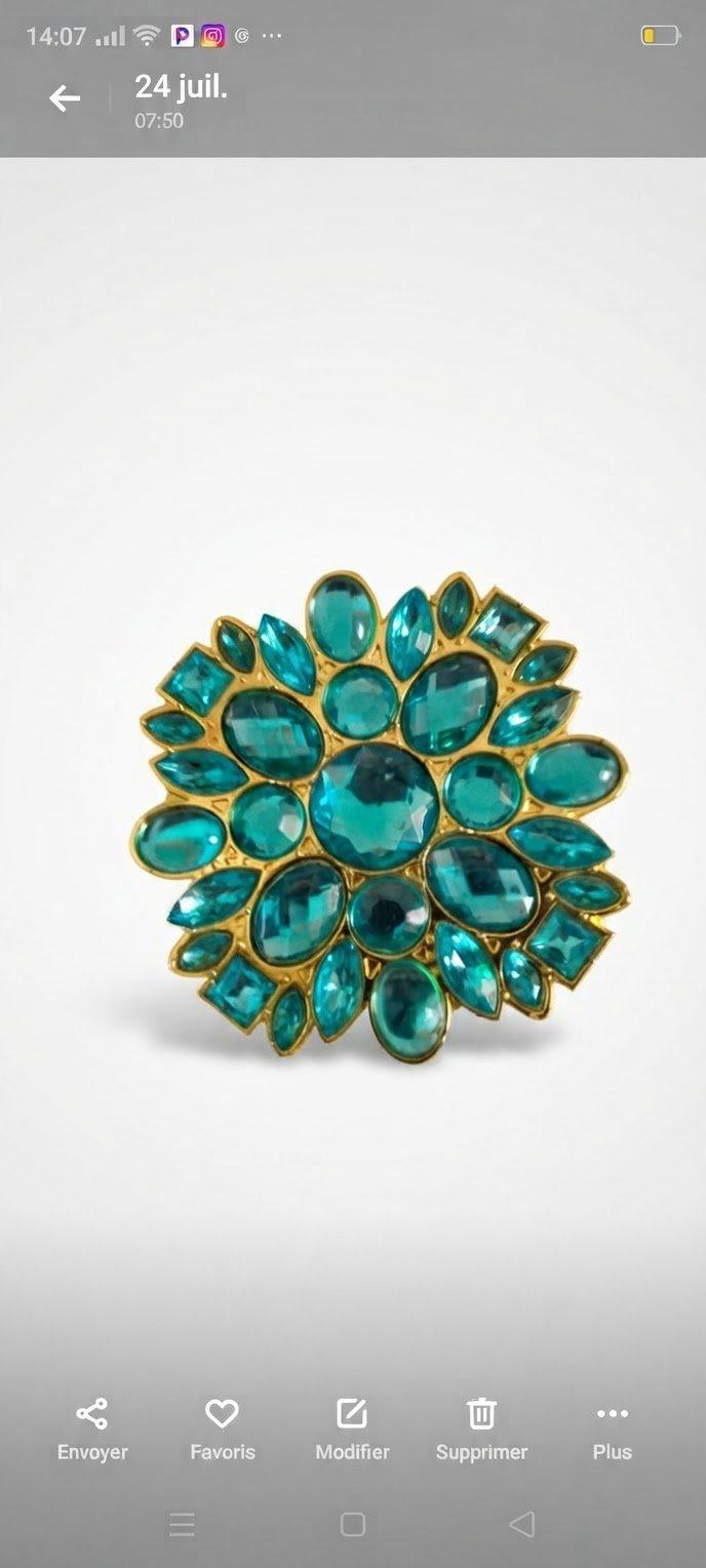 Broche pour foulard 