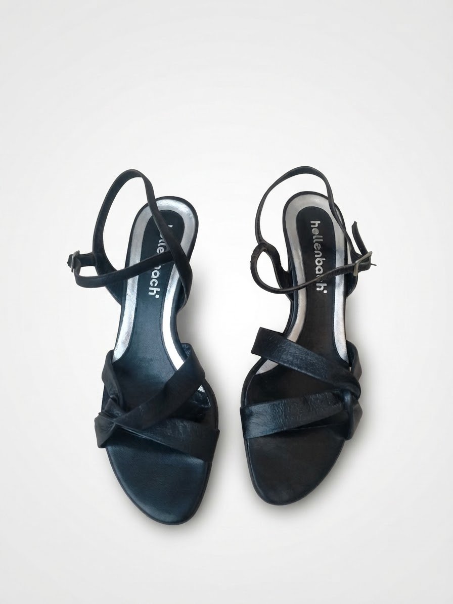 Sandales à petits talons