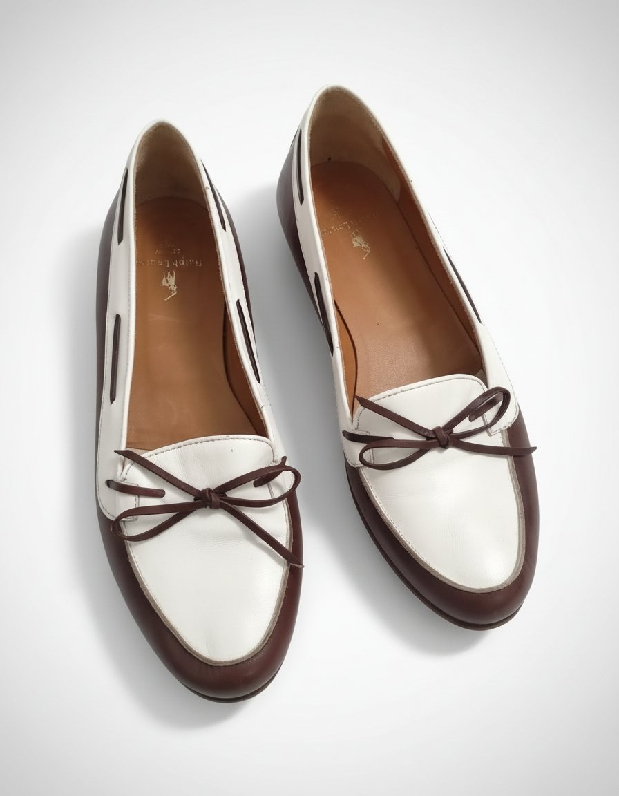 Moccasin bicolore Ralph Lauren