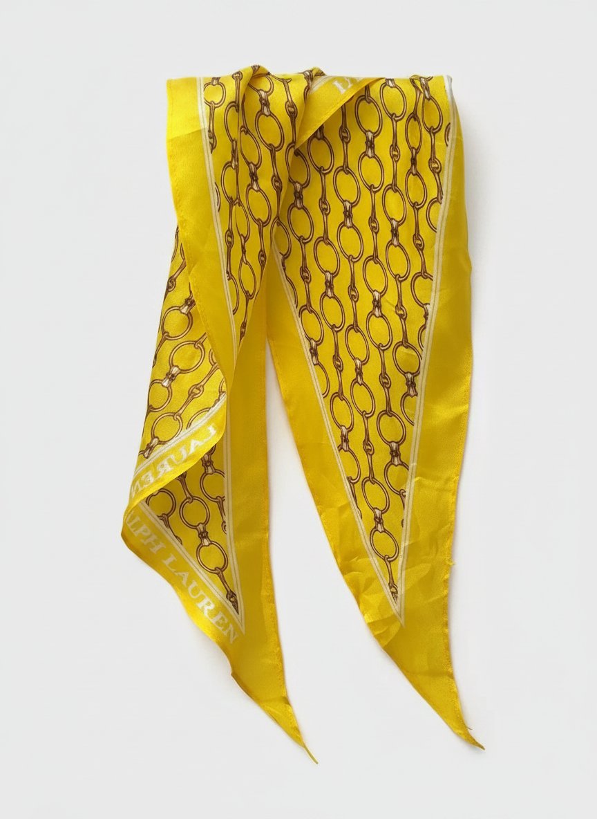 Foulard losange Ralph Lauren 