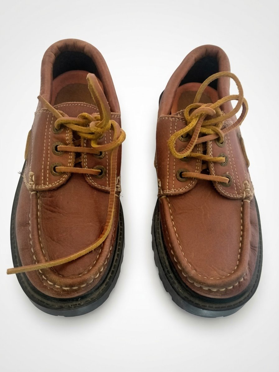 Derbies en cuir véritable 