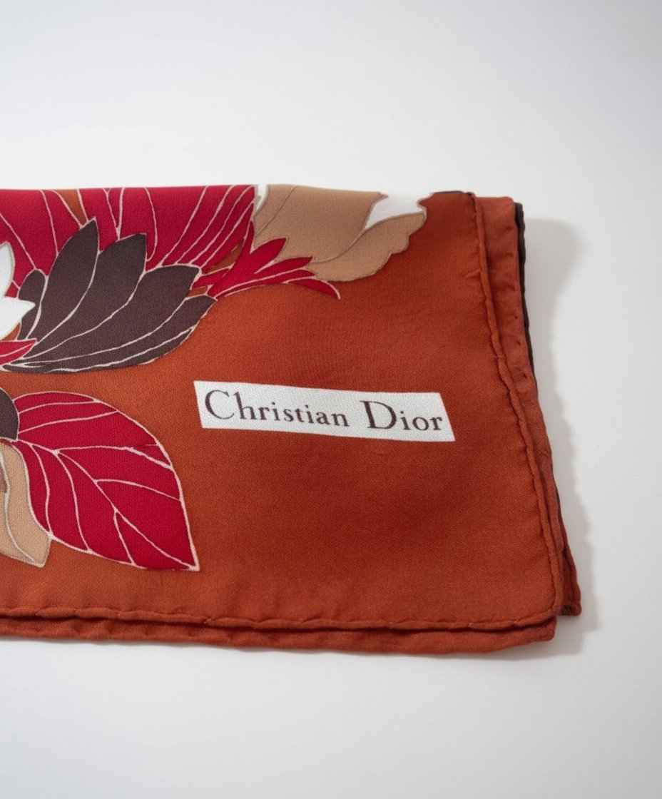Foulard multicolore Christan Dior