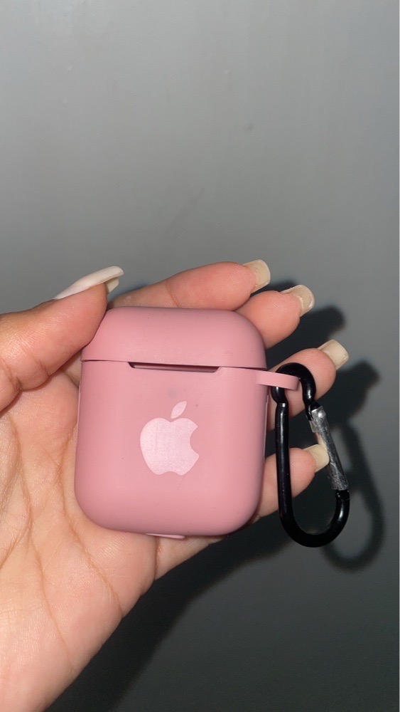 coque airpods 1/2 rose