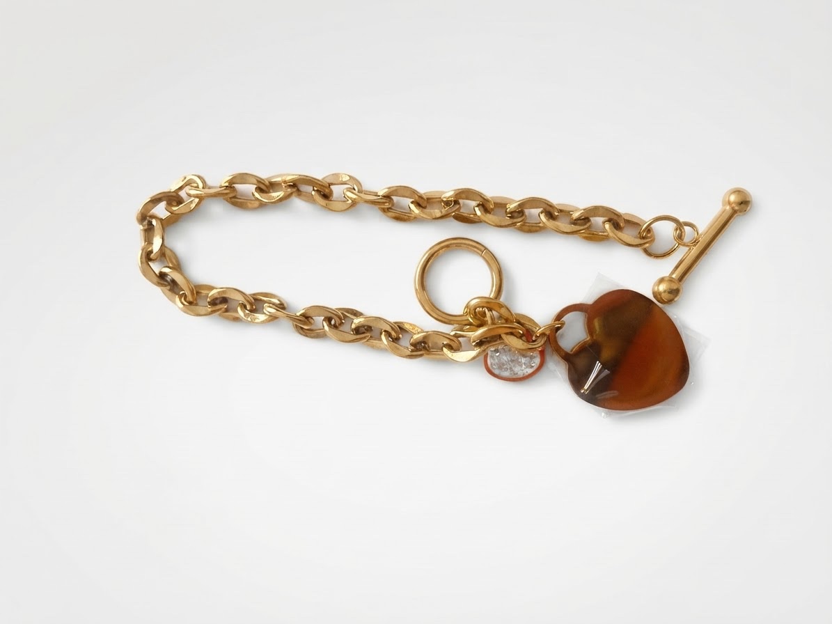 Bracelet shein cachetee acier inxoydable