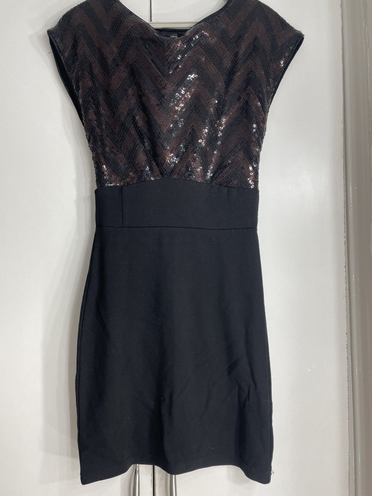 robe H&M noir 