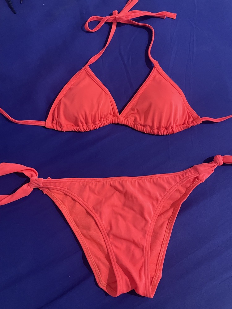 deux pieces rose fuchsia
