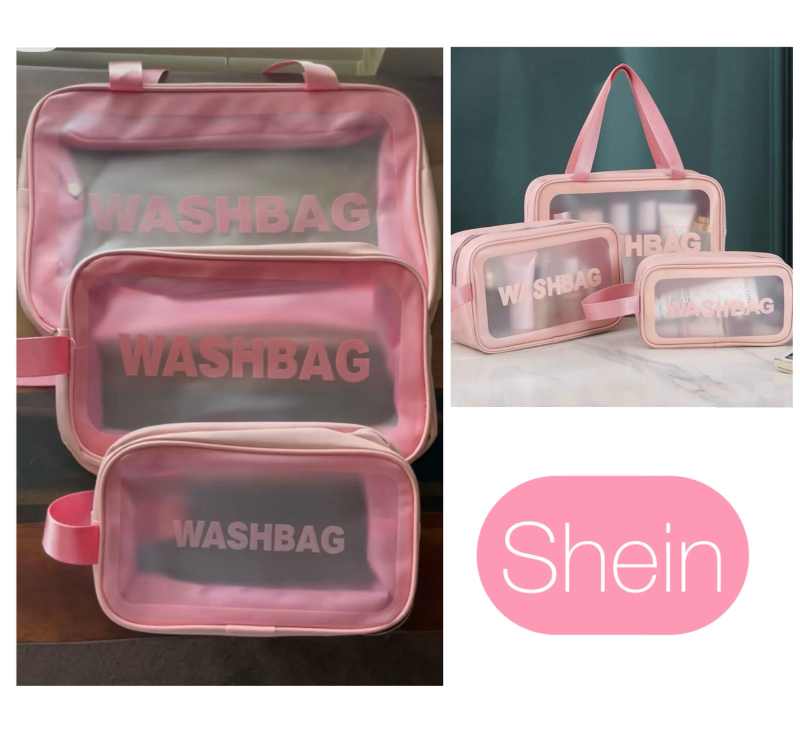 Set washbags shein