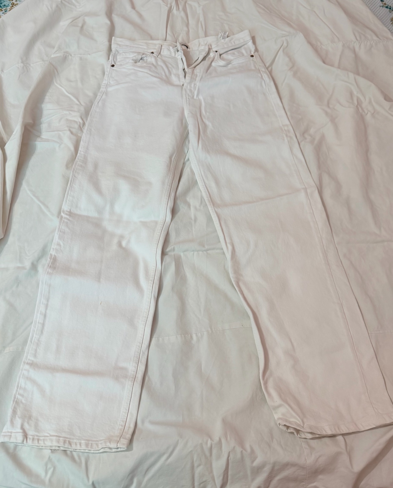 Pantalon blanc zara