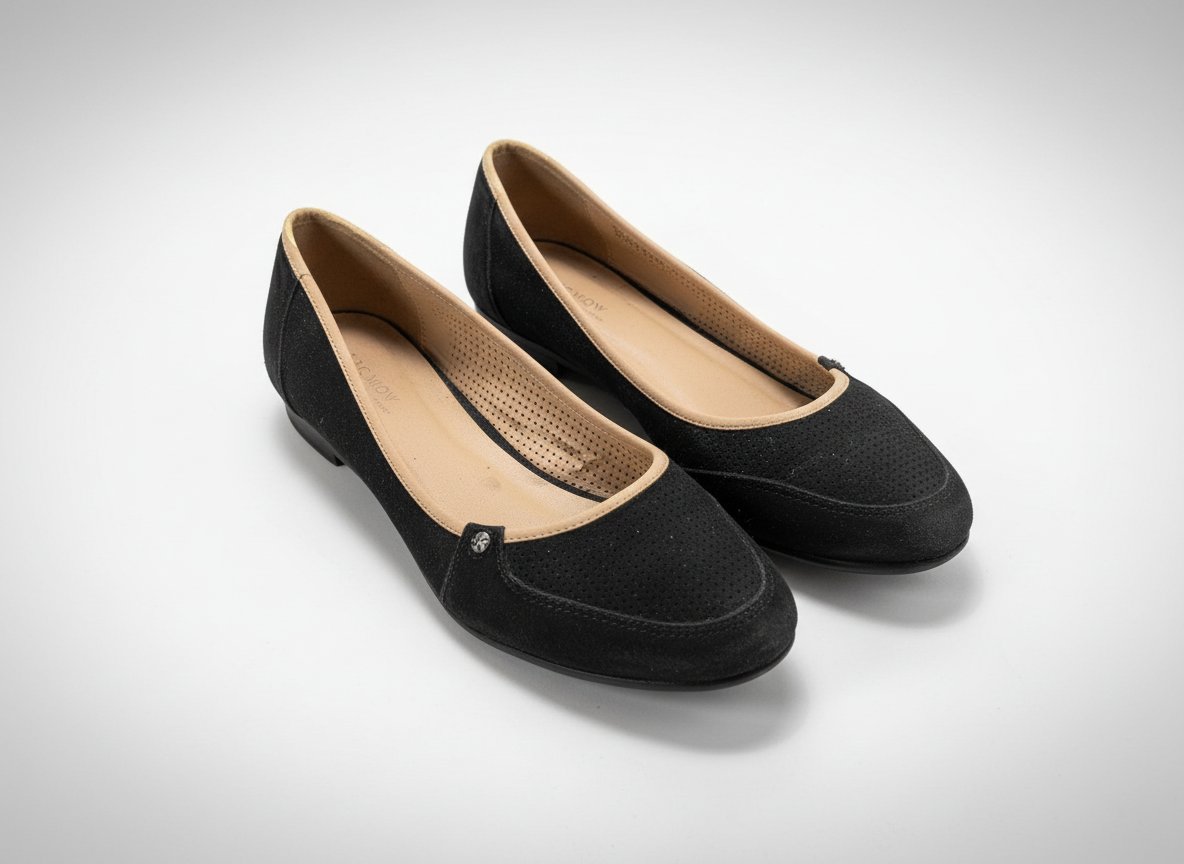 Chaussures en din noir compenser 