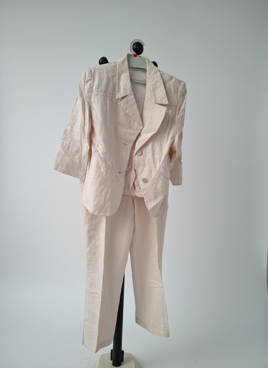 Ensemble en lin deux pieces