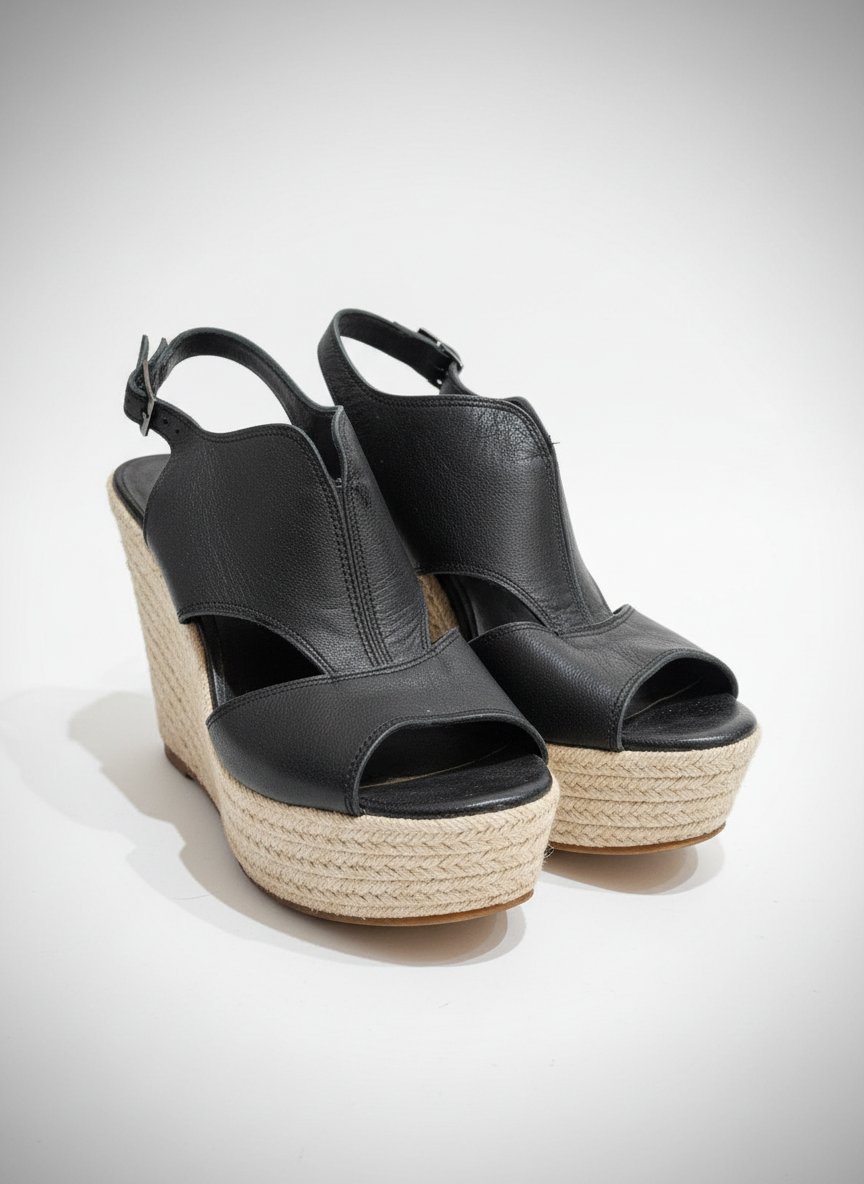 Des sandalles compenses