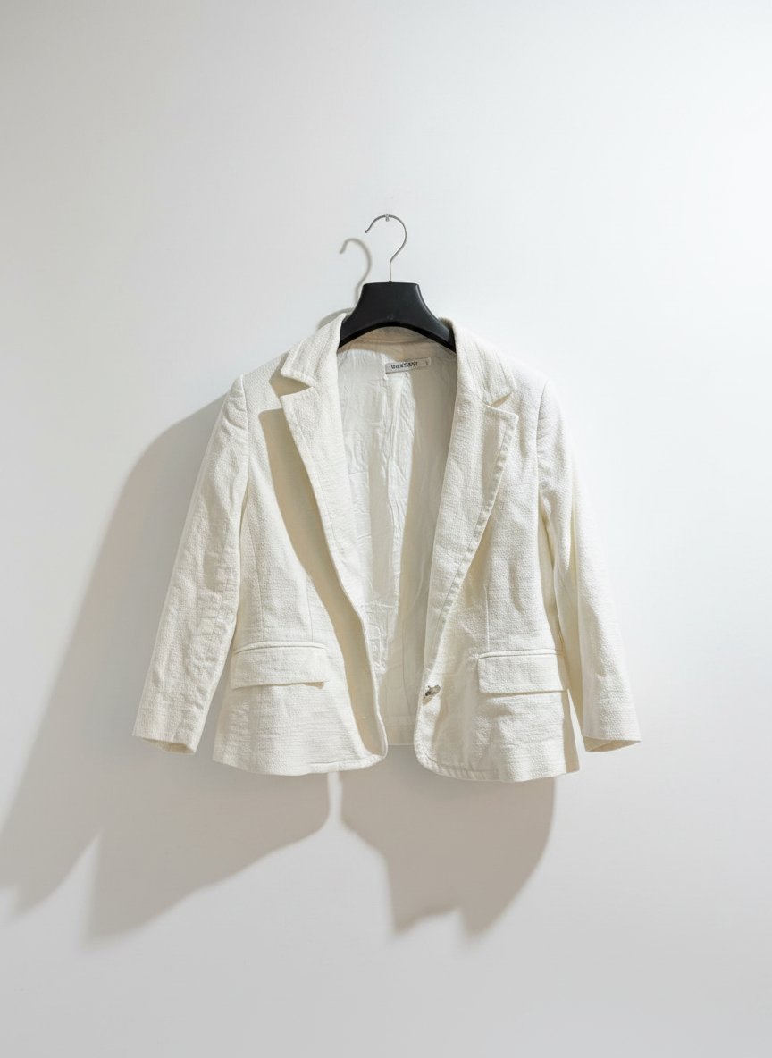 Veste courte blanche