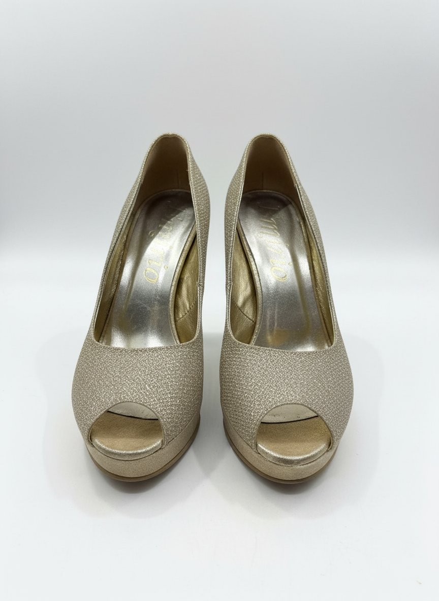 Chaussure doree soiree
