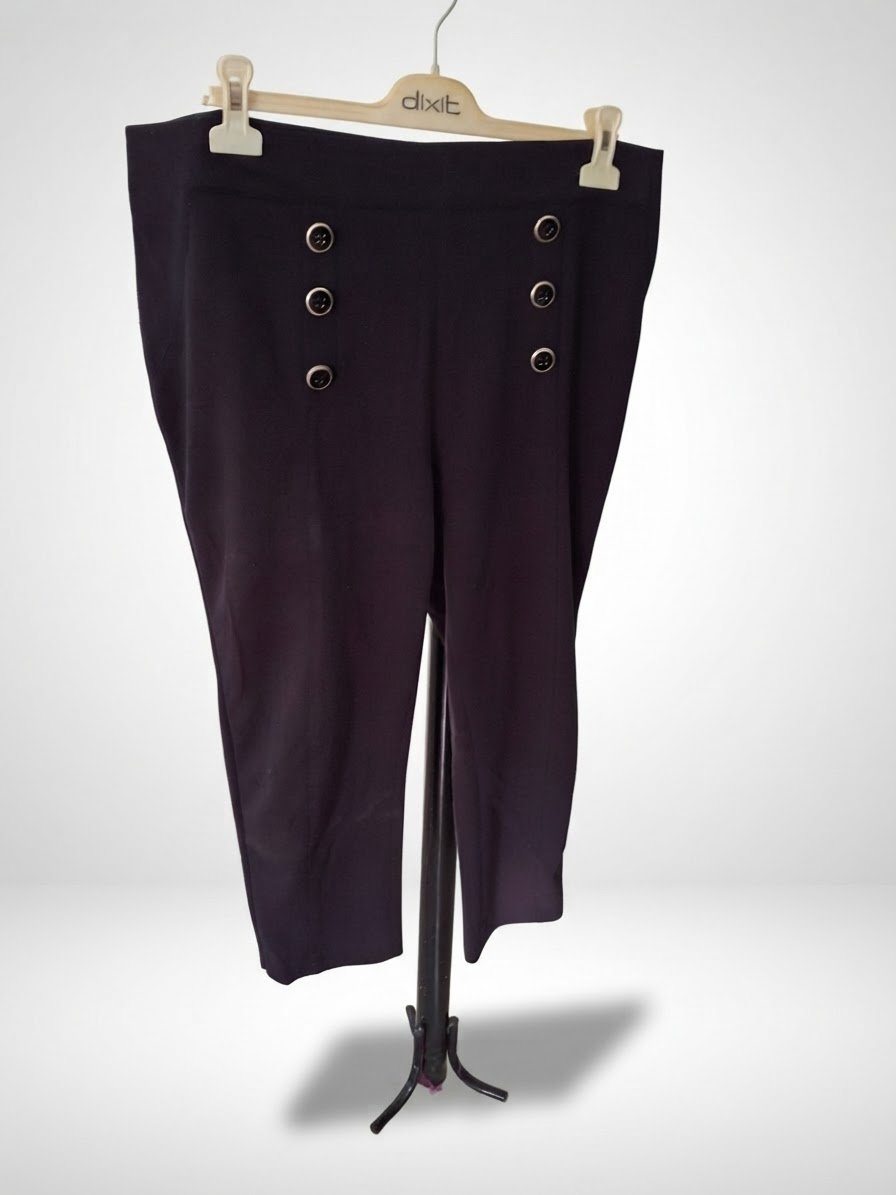 Pantalon bleumarine en laine 