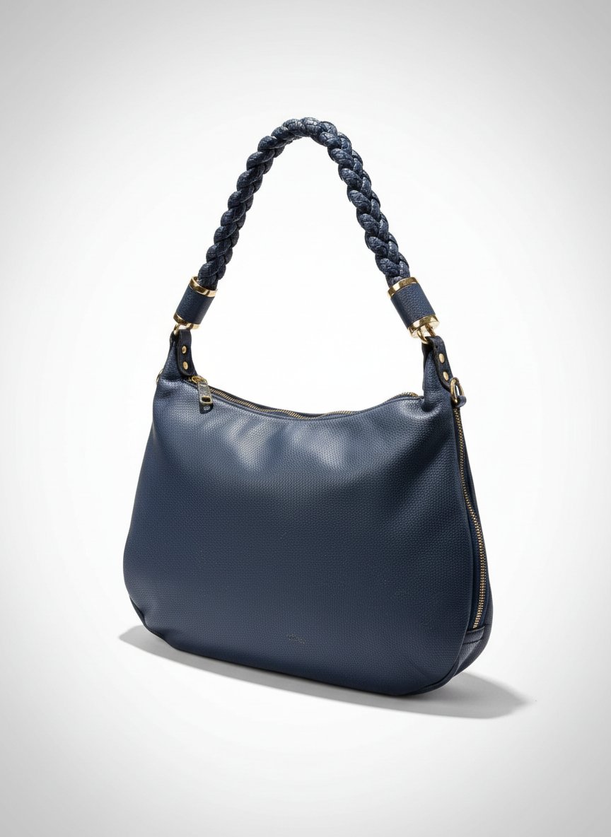 Sac a main bleu