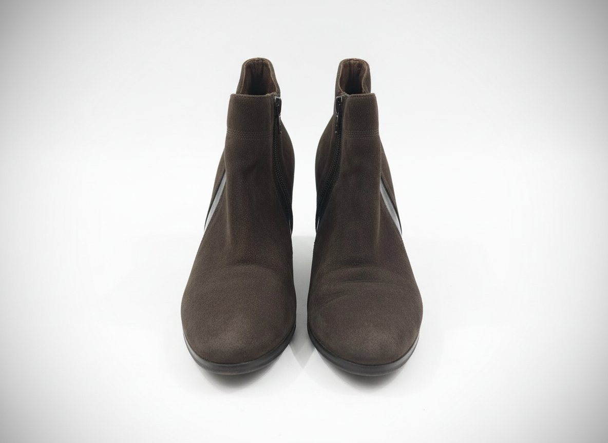 Boots en din marron