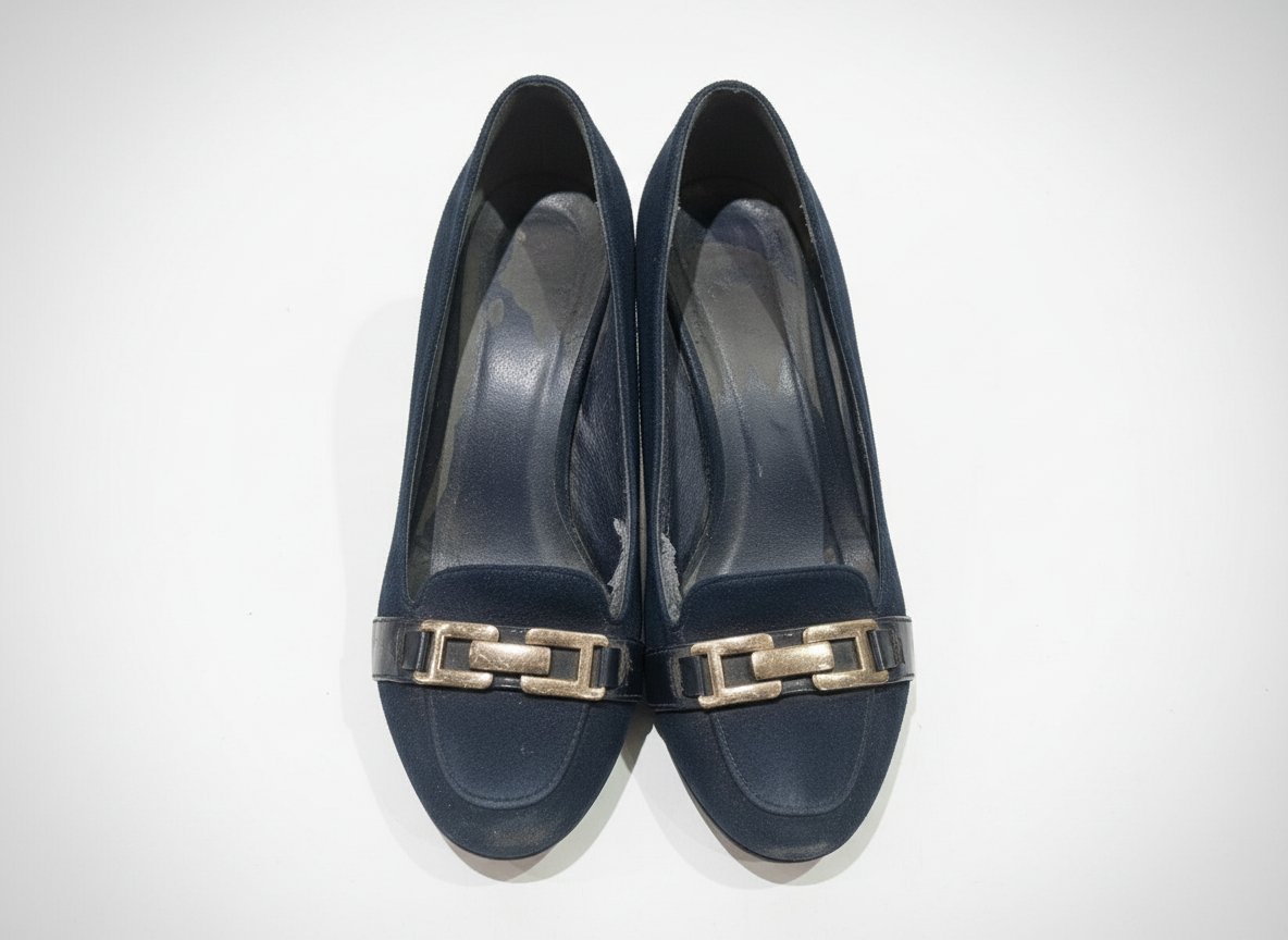  Chaussures bleu en din