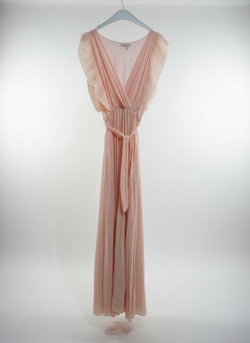 Robe longue en moussline
