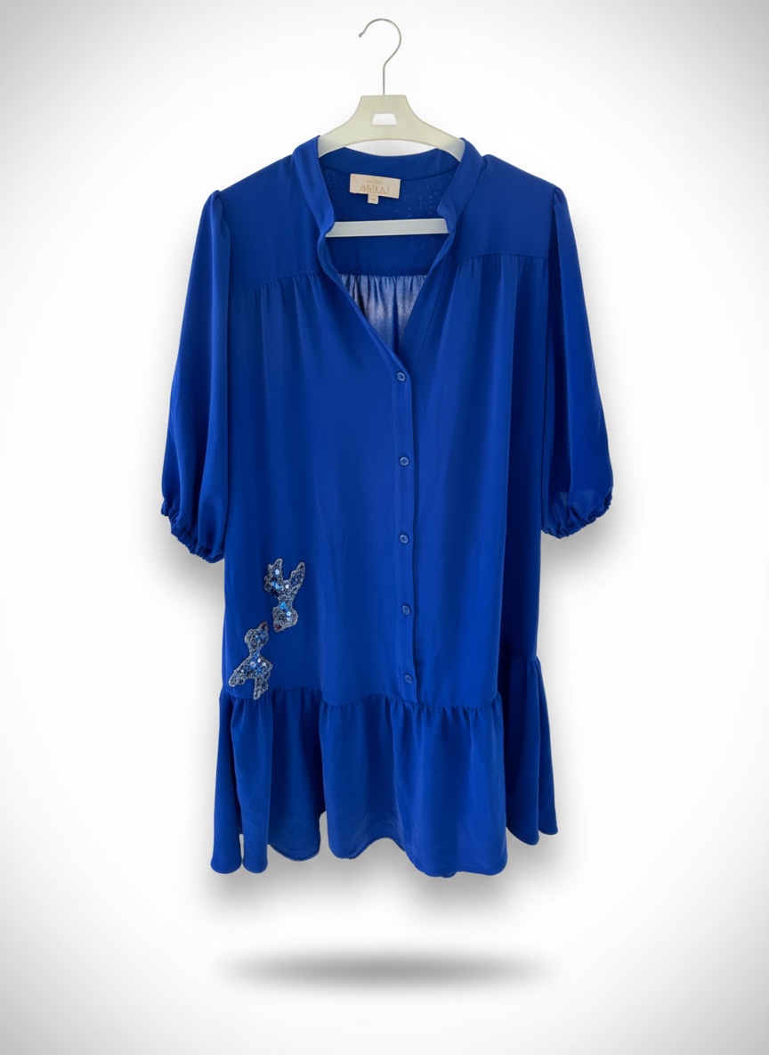 Robe Ashaï bleu nuit