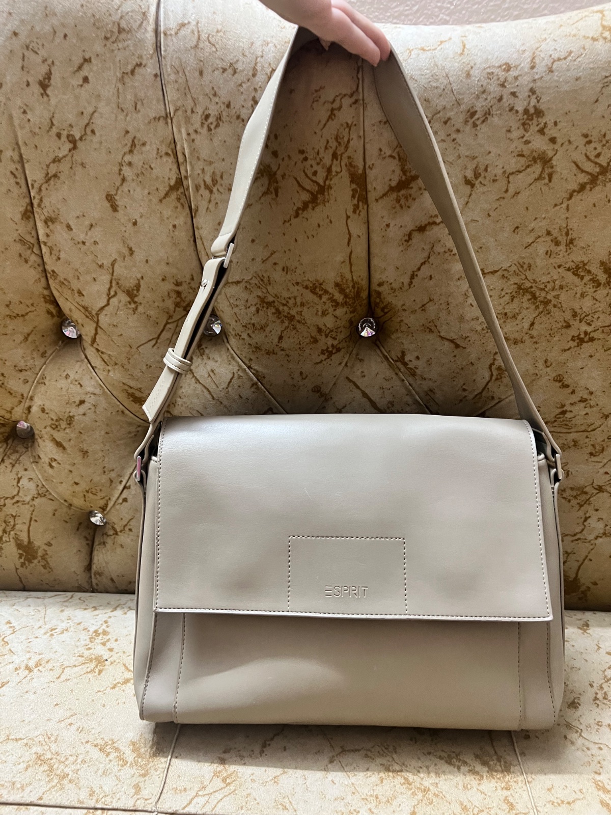 Sac en beige marque Esprit 