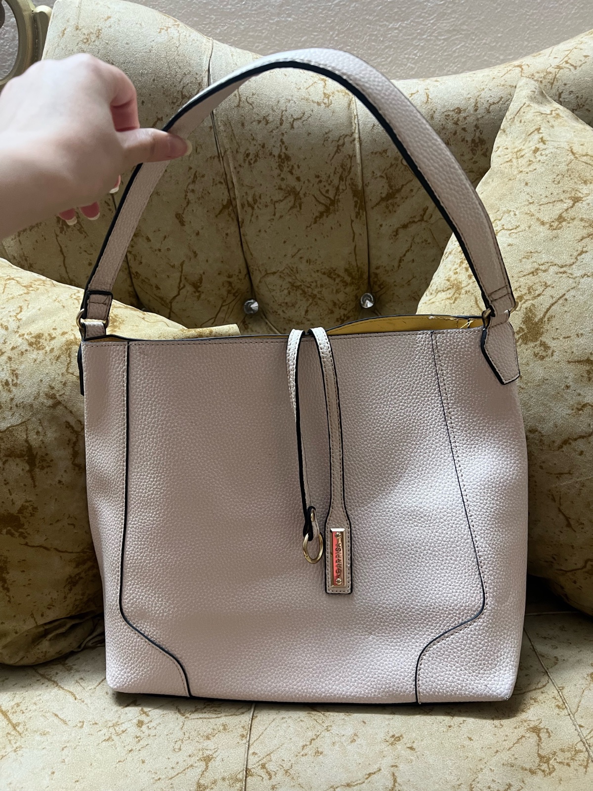 Sac en beige grainé Carpisa 