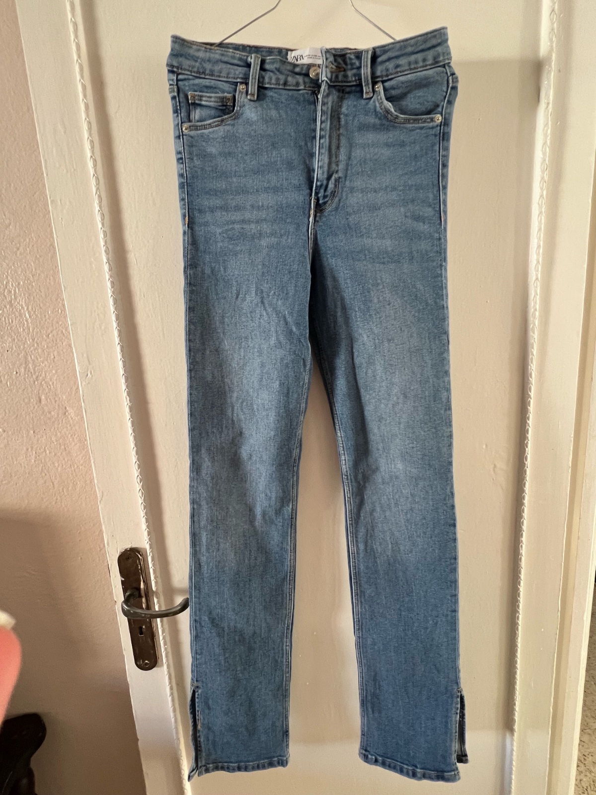 Pantalon zara long avec deux fentes 