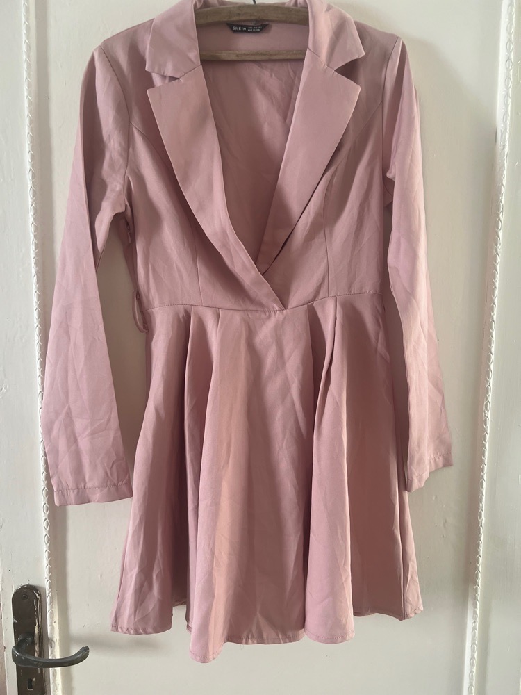 Robe rose shein 