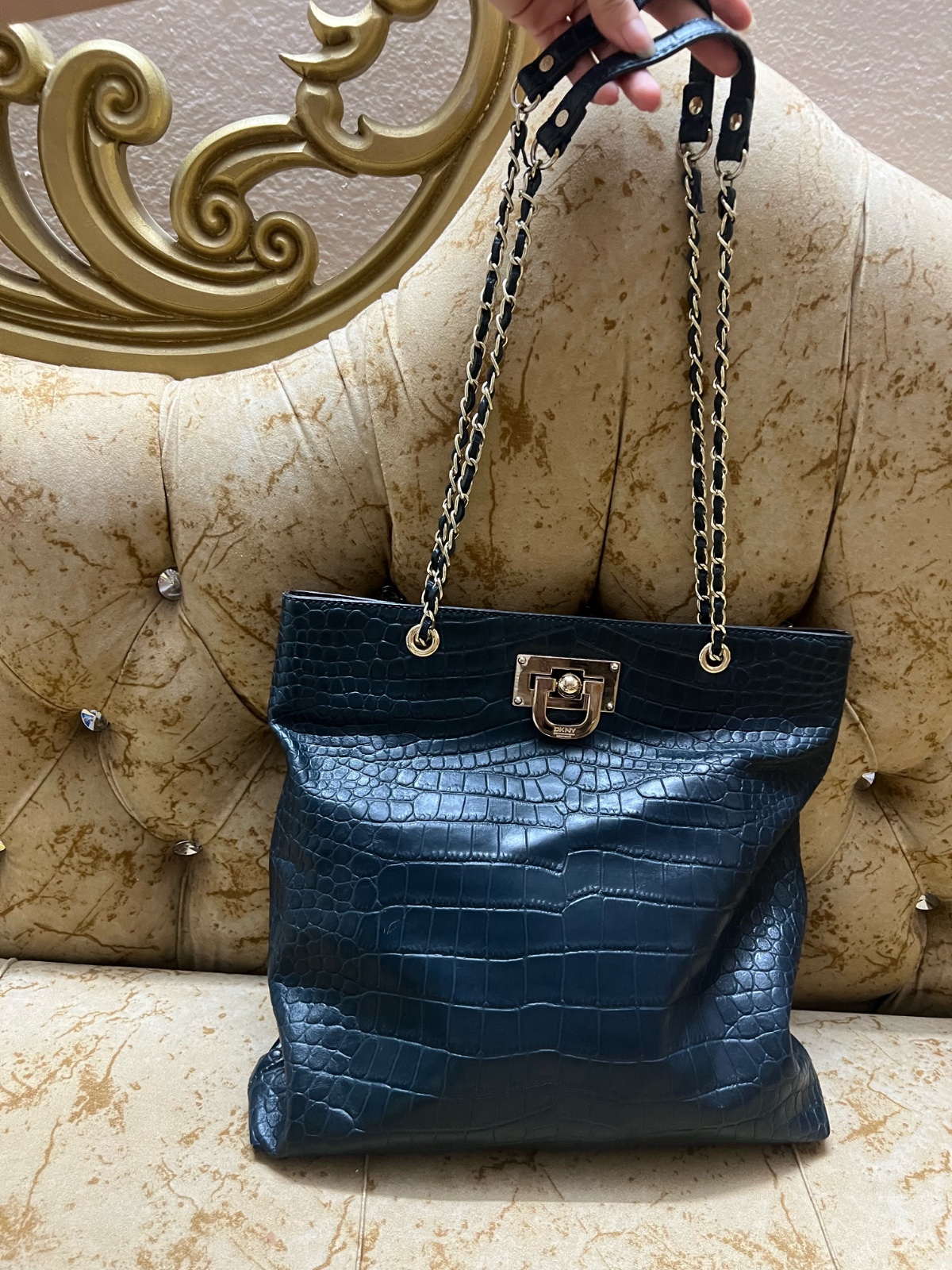 Sac en vert DKNY 